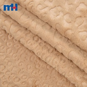 100% Polyester Embossed Flannel Fleece