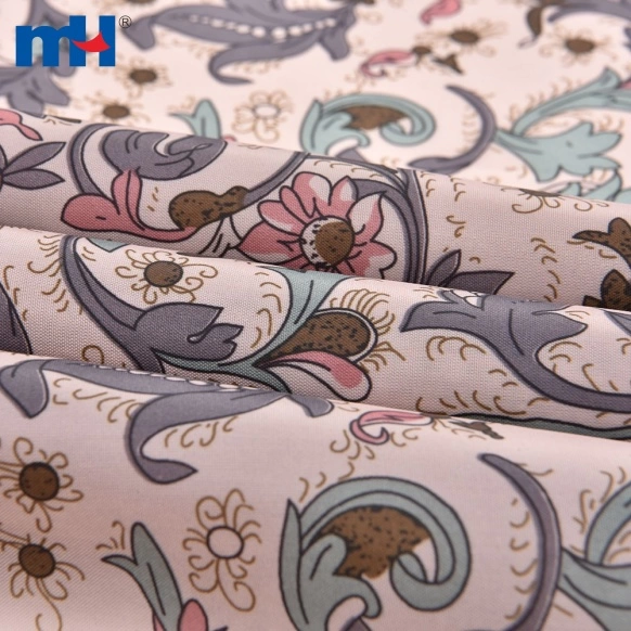 8101-0018-190T  Printed Taffeta Fabric