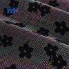 Single Sided Flocking Metallic Interlock Fabric