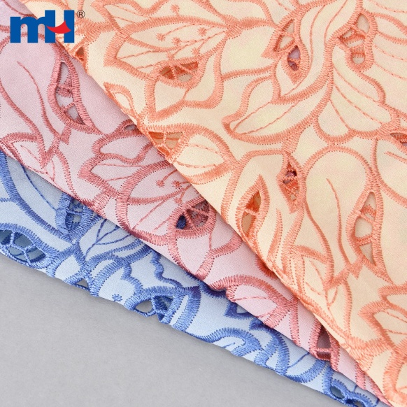M5686-laser cut embroidery fabric