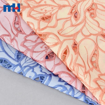 M5686-laser cut embroidery fabric