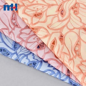 M5686-laser cut embroidery fabric