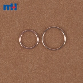 Hebilla de anillo de metal redondo para sujetador