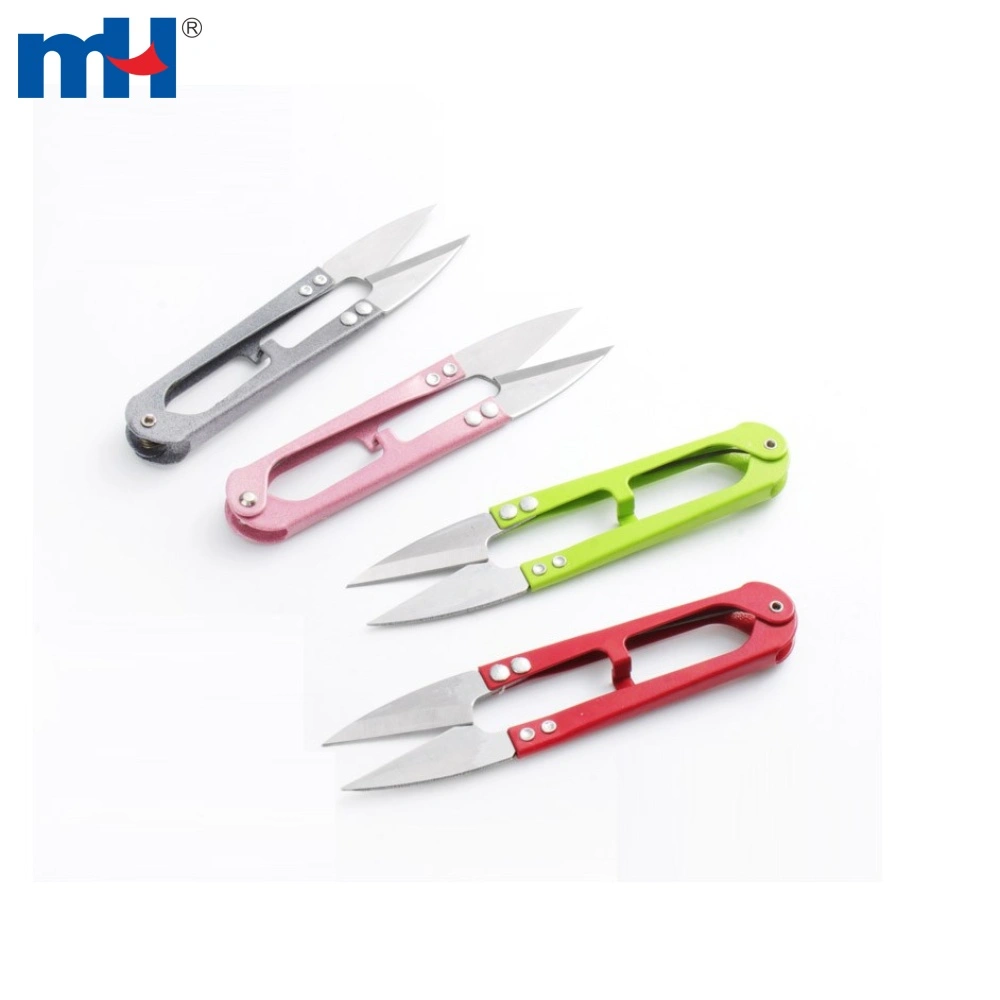 Metal Grip Tailors Sewing Yarn Spring Fishing Line Thread Scissors Cutter 