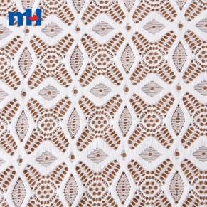 Geometry Nylon Lace Material