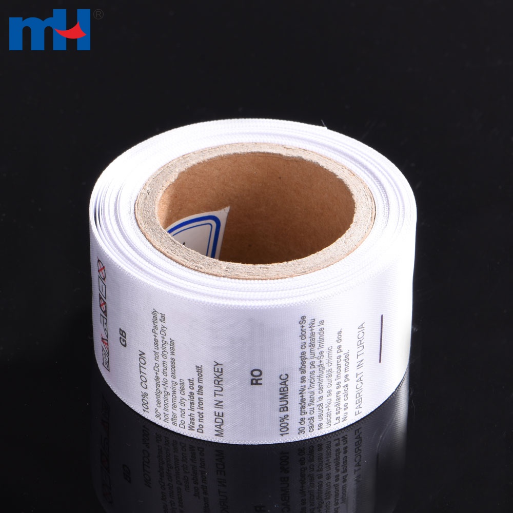 printed label