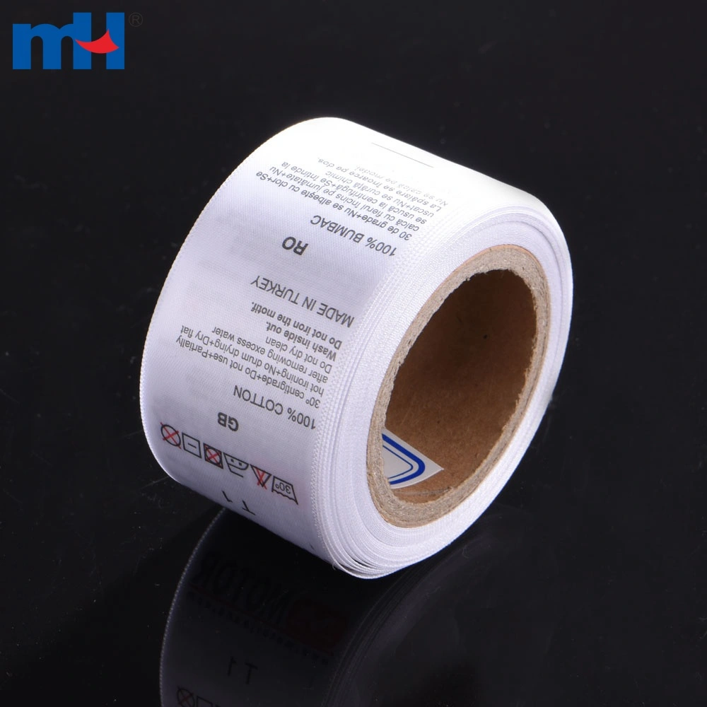 nylon printed label