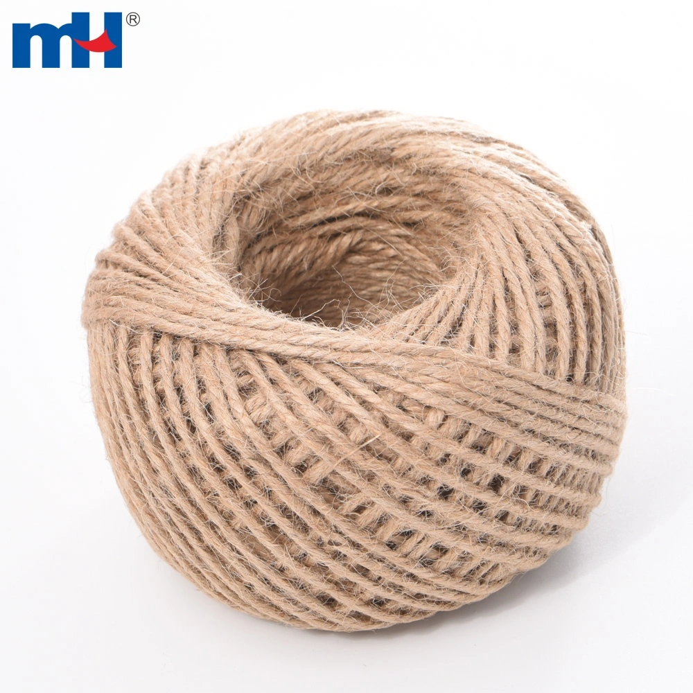 Natural 3 Strands Twisted Jute Twine Hemp Rope