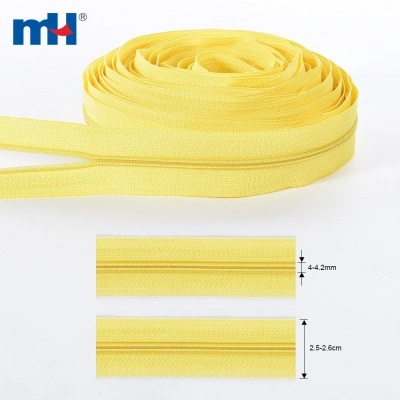 nylon zipper long chain