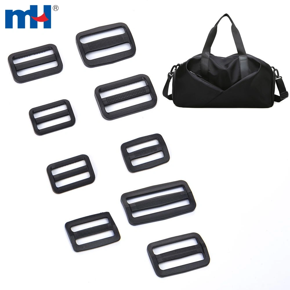 Plastic TriGlide Slide Buckle Adjustable Backpack bing Strap