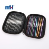 22pcs Multi-colour Aluminium & Steel Crochet Hooks