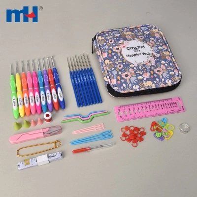 57pcs Crochet Hook Kit in Case