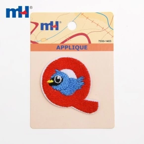 Parches de reparación Animal Alphabet Q