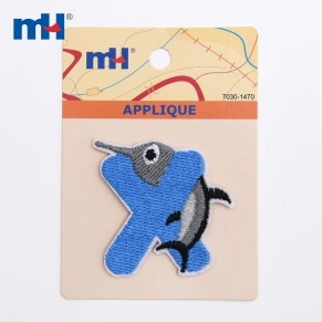 Parches de reparación Animal Alphabet X