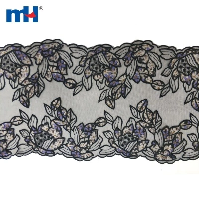 Double Scalloped Underwear Lace Material