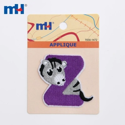 Lettres thermocollantes pour vêtements