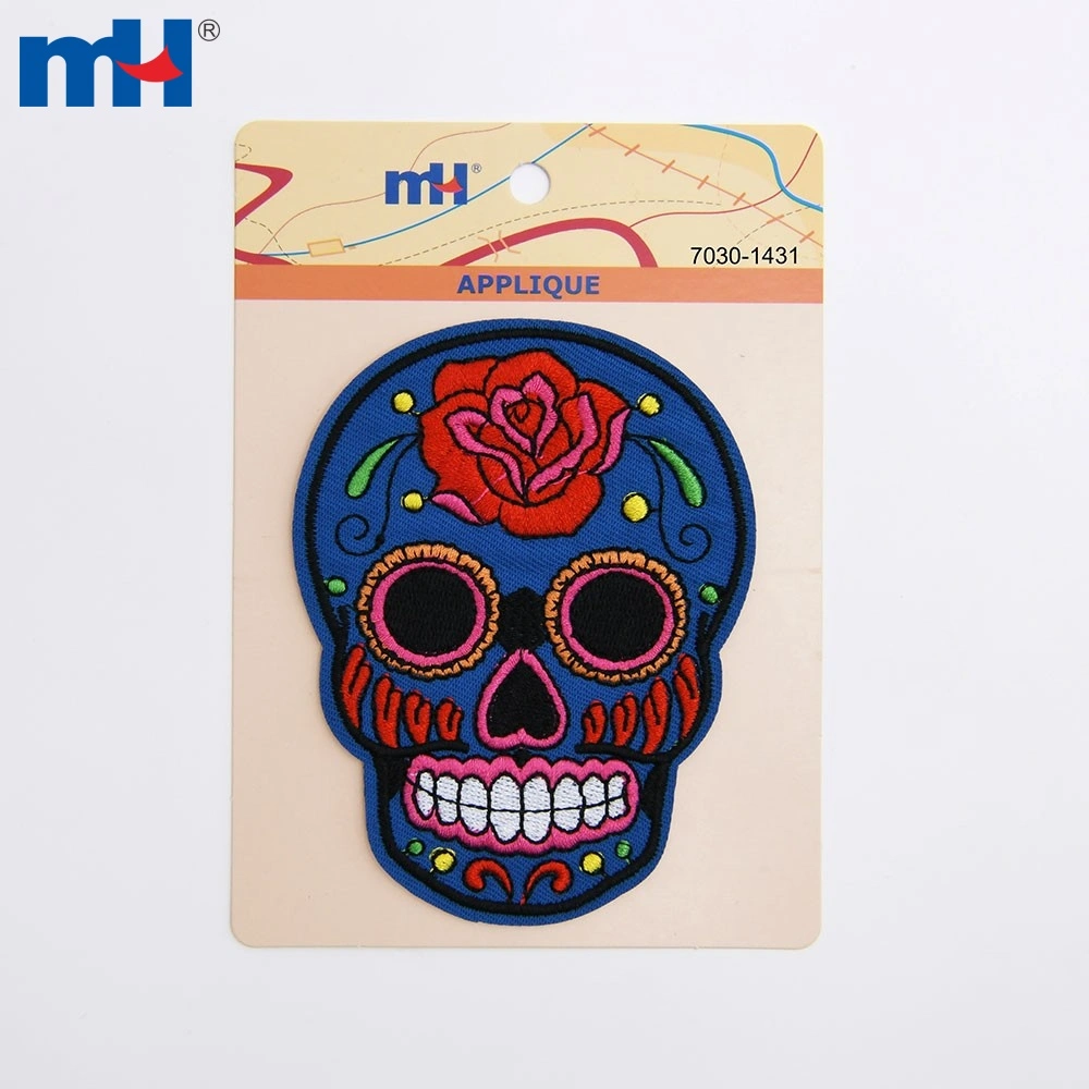 7030-1431-Parches Calavera