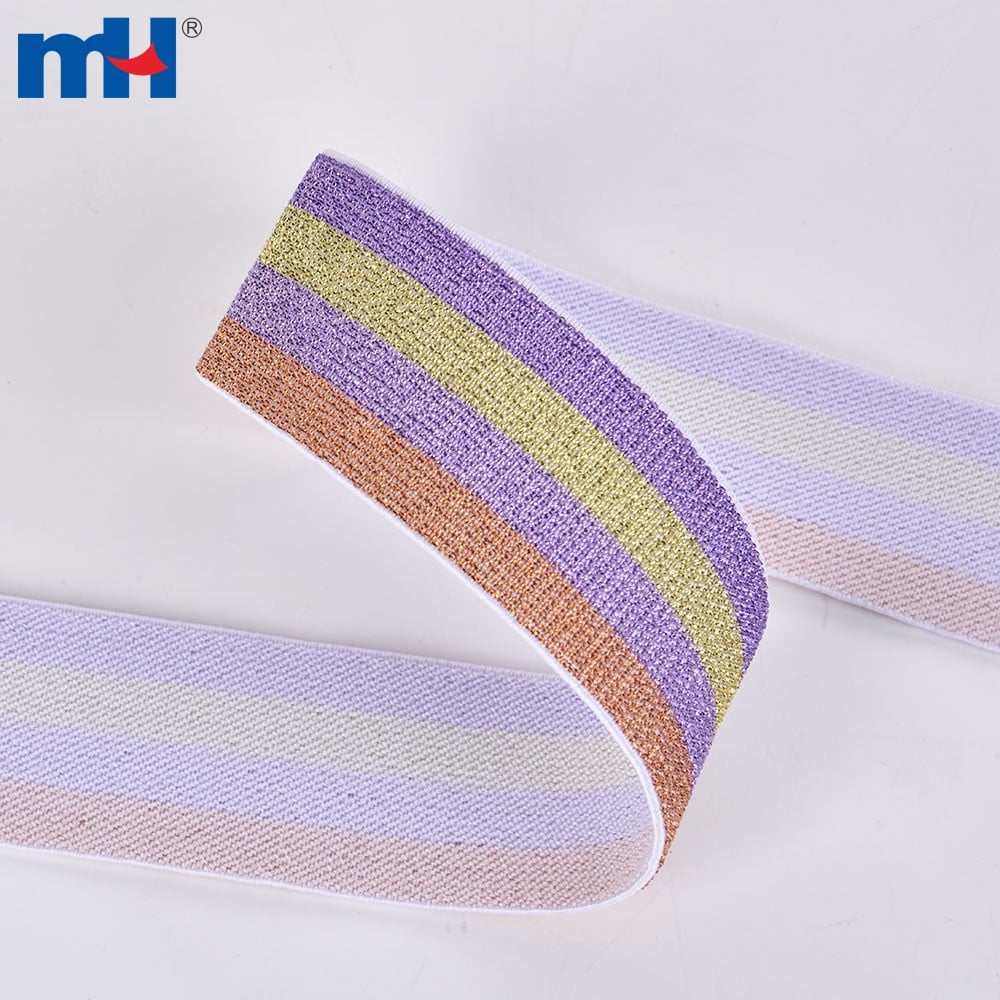 Polyester Latex Blended Elastic Webbing Tape Wholesale from China