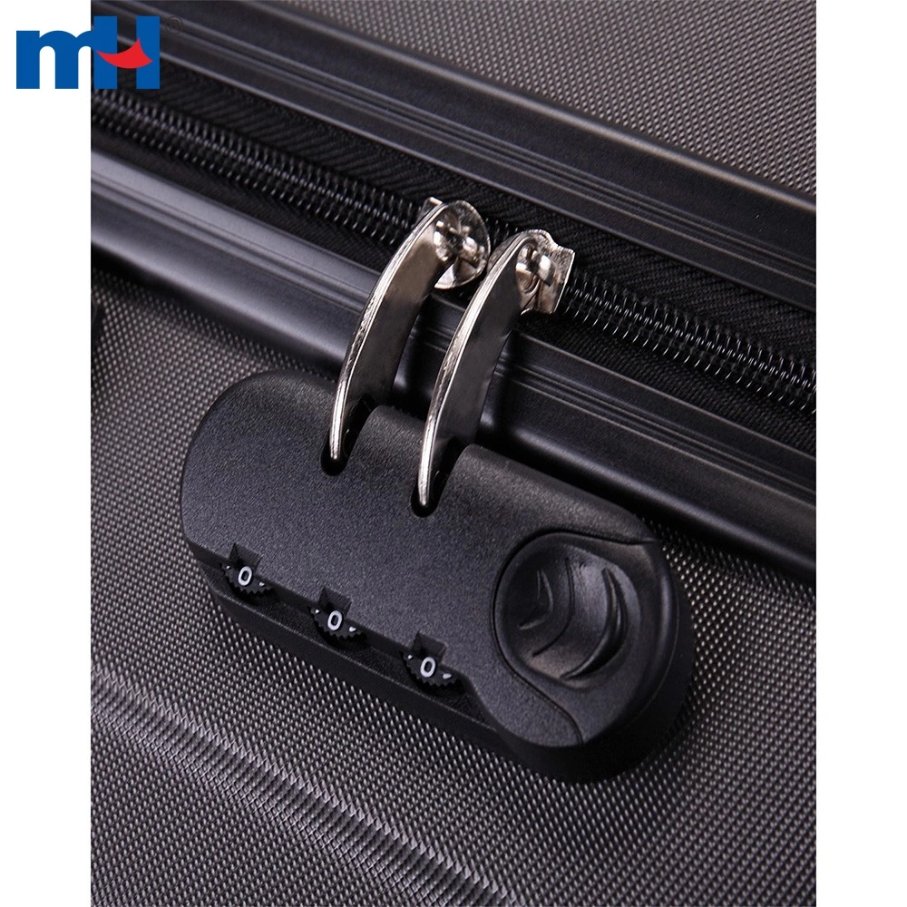 3 Digit Combination Password Luggage Lock Mini Zipper Lock - China