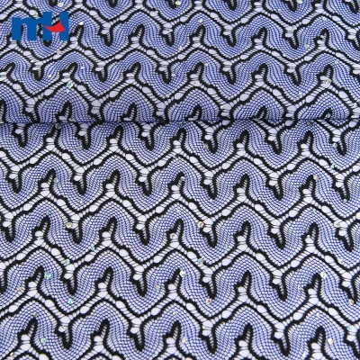 Laminated Mesh Lace Fabric