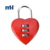 Cadenas à combinaison en forme de cœur