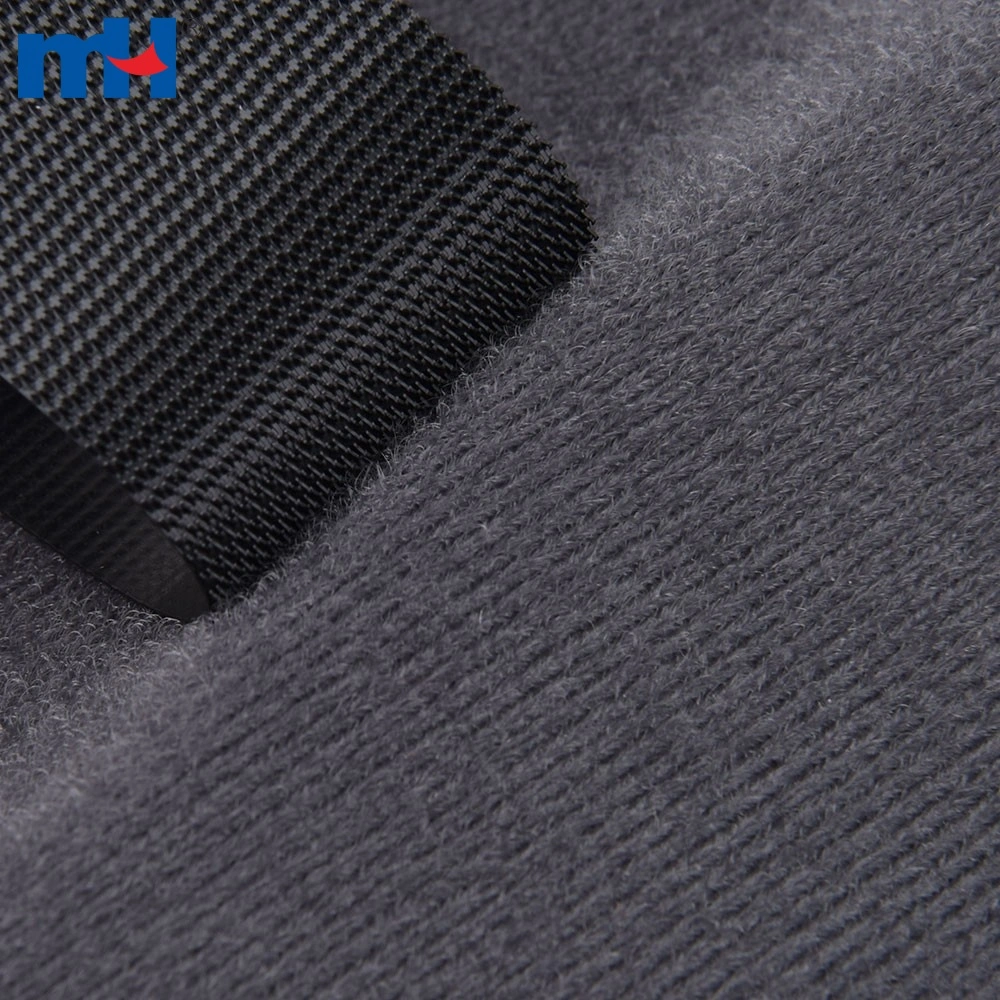 Knit Nylon Velcro Loop Fabric Supplier