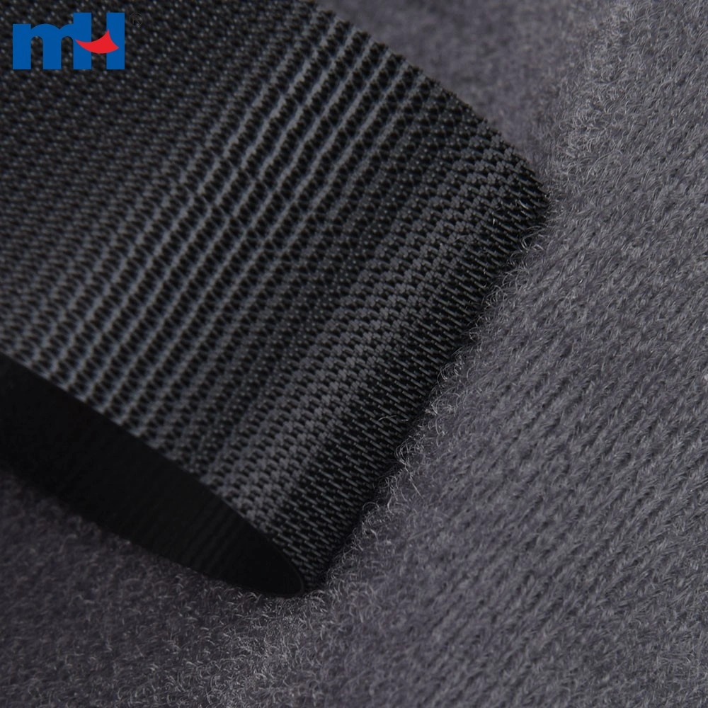 Knit Nylon Velcro Loop Fabric Supplier