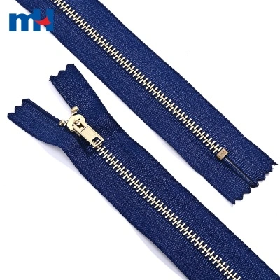 #4 Closed End Metal Jeans Zipper