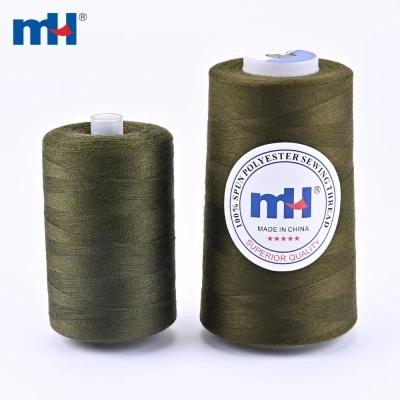 army green sewing thread