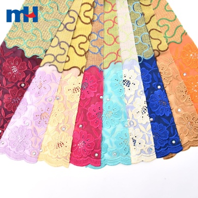 African Voile Lace Fabric