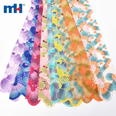African Swiss Voile Lace Fabric