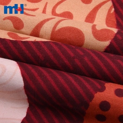 100% Polyester Brushed Bed Sheet Fabric