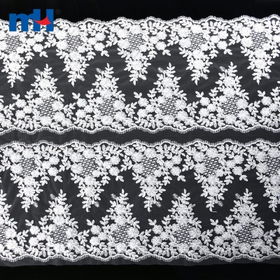 tissu de dentelle nuptiale
