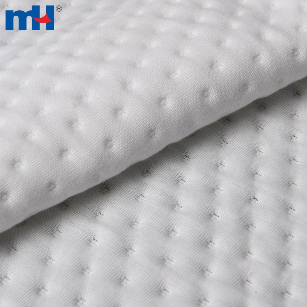 295GSM 100 Polyester Knitted Jacquard Mattress Ticking Fabric Material