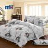 Eiffel Tower Printed Bedsheet Fabric