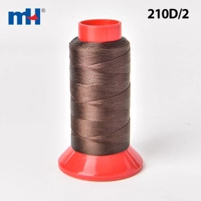 210D/2 Hilo de coser aglomerado de poliéster/nylon