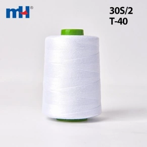 Hilo de coser 30S/2 T-40 100% poliéster