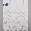 Chiffon Eyelet Embroidered Lace Fabric