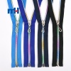 No.5 Nylon Rainbow Zipper with Waterdrop Puller