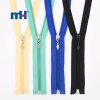 No.5 Nylon Zipper with Decorative Pullers