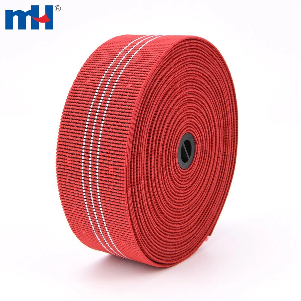 2' Wide Elasticated Upholstery Webbing Furniture Webbing Wide Use in Sofa  Manufacturer - China Sofa Tape, Elasticated Upholstery Webbing