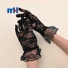 Bridal Floral Mesh Lace Gloves