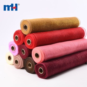 Decorative Lined Poly Mesh Netting Roll