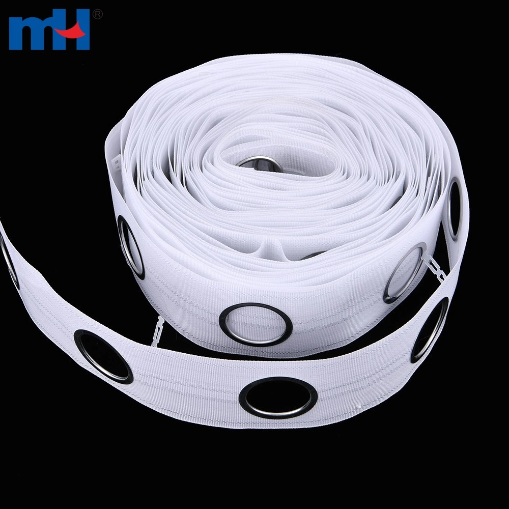10M Curtain Tape Curtain Heading Grommet Top Tape Transparent Ring Header 8  Eyelet Rings/Meter White Tape Curtain Accessories - AliExpress