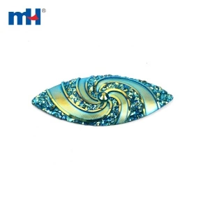 Flatback Horse Eye Resin Rhinestone
