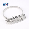 Zinc Alloy Leaf Spring Curtain Tiebacks Clips