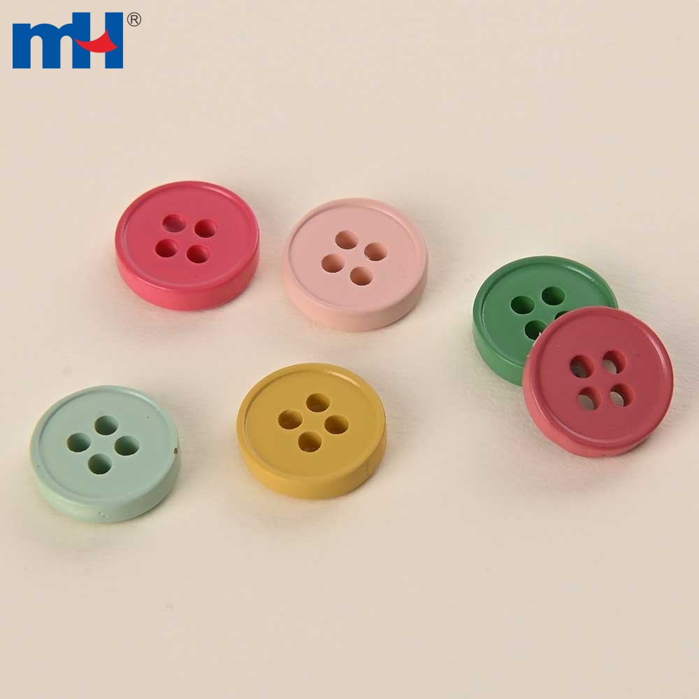 Resin Sewing Diy Accessories, Shirt Buttons 4 Holes