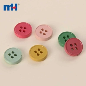 18L 4 Holes Sewing Resin Shirt Button