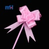 23*410mm Heart Printed Pull String Bow Ribbon
