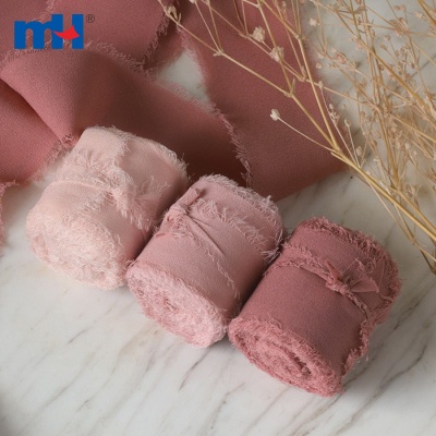 38mm Fringe Chiffon Ribbons